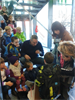 Besucher der Kindergärten zum Nationalfeiertag 2013